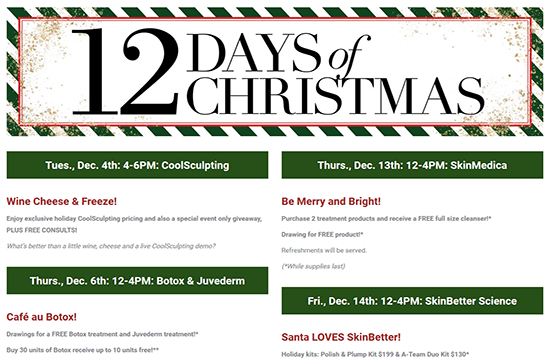 Total Skin & Beauty Specials - December 2018